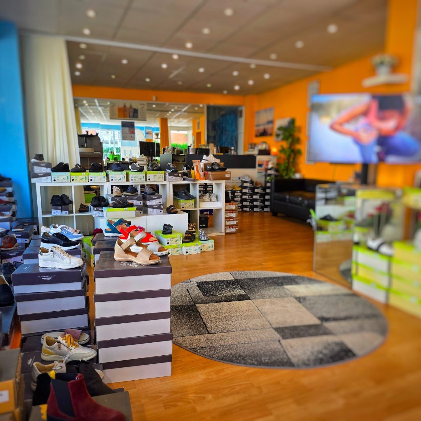 Bequeme Komfortschuhe für Einlagen geeignet Komfortschuhe